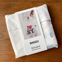 BAGGU　STANDARD BAGGU　I LOVE NY　スタンダードバグゥ　エコバッグ_画像2