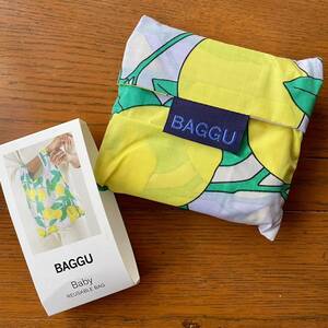 BAGGU　BABY BAGGU　廃番品　レモンツリー　ベビーバグゥ　エコバッグ