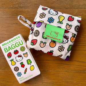 BAGGU　BABY BAGGU　2023秋冬　ハローキティアイコン　ベビーバグゥ　エコバッグ