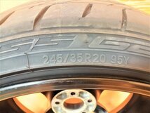 『送料無料』ヨコハマ アドバンレーシング GT 245/35R20 275/30R20 4本セット 20×10J 20×11J ET35 ET15 フェアレディZ33 Z34 などに_画像3