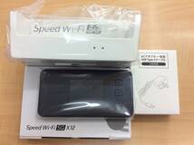 #8022 新品未使用 NEC Speed Wi-Fi 5G X12 NAR03SKU シャドーブラック X12 IMEI/判定:〇 クレードル NAR03PUU ACアダプタ セット_画像1