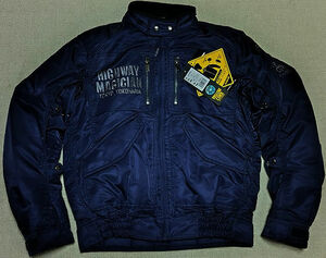 ◆送料込◆イエローコーンの防寒ジャケット YB-3300 NV(L)