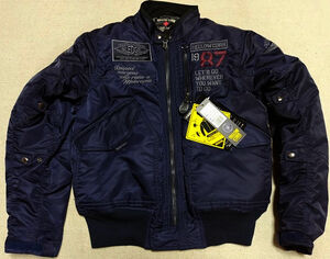 ◆送料込◆イエローコーンの防寒ジャケット YB-3302 NV(M)