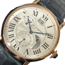カルティエ Cartier ロトンドドゥカルティエ　 W1556203 シルバー K18ピンクゴールド K18PG 腕時計 メンズ 中古_画像1