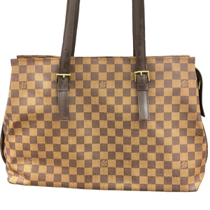 ルイ・ヴィトン LOUIS VUITTON チェルシー N51119 ダミエ ダミエキャンバス トートバッグ メンズ 中古