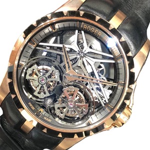 ロジェ・デュブイ ROGER DUBUIS エクスカリバー　ダブルフライングトゥールビヨン RDDBEX0818 腕時計 メンズ 中古