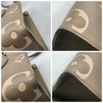 ルイ・ヴィトン LOUIS VUITTON オンザゴーPM M45779 トゥルトレール モノグラム/アンプラント ハンドバッグ レディース 中古_画像9