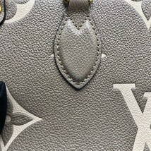 ルイ・ヴィトン LOUIS VUITTON オンザゴーPM M45779 トゥルトレール モノグラム/アンプラント ハンドバッグ レディース 中古_画像7