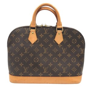 ルイ・ヴィトン LOUIS VUITTON アルマ M51130 ブラウン モノグラムキャンバス ハンドバッグ レディース 中古