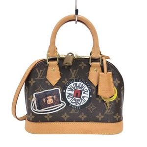 Louis Vuitton Louis Vuitton Alma BB World Tour Sticker M43230 Monogram Monogram Canvas Ladies