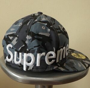 supreme Side Logo New Era Cap　迷彩