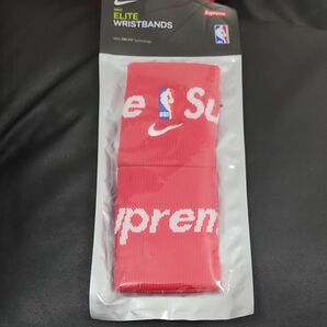 19SS Supreme Nike NBA Wristband 赤リストバンド