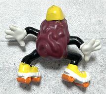 80s カリフォルニアレーズン ローラースケート フィギュア ヴィンテージ　　リズムアンドブルース アメコミ California Raisins 柳8524_画像2