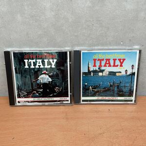 中古CDアルバム　イタリア名曲集　vol1・volⅡ (輸入盤)