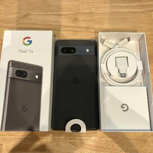 【ほぼ未使用品】　Google Pixel 7a　本体　ブラック　128GB docomo　SIMフリー　Android スマホ