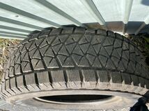 BRIDGESTONE 　265/65R17　スタッドレスタイヤ　4本セット　DM-V2　ランクル　プラド　サーフ　パジェロ　バリ山_画像6