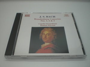 1CD　バッハ：ブランデンブルク協奏曲第1－3番　ボーダン・ワルチャル/カペラ・イストロポリターナ　1987年　輸入盤　15前