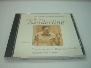 1CD　ベートーヴェン：交響曲第6・8番　クルト・ザンデルリンク/フィルハーモニア管弦楽団　1998年　EU盤　2前