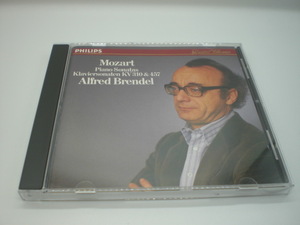 1CD　モーツァルト：ピアノ・ソナタ　K.310,457　アルフレッド・ブレンデル（ピアノ）　1982・84年　西ドイツ盤　17奥