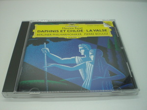 1CD　ラヴェル：ダフニスとクロエ、ラ・ヴァルス　ピエール・ブーレーズ/ベルリン・フィル　1995年　ドイツ盤　倉3