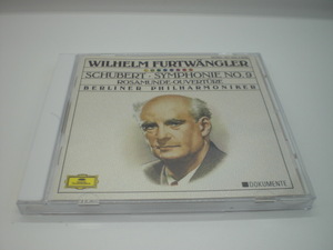 1CD　シューベルト：交響曲第9番、ロザムンデ序曲　フルトヴェングラー/ベルリン・フィル　1951・53年　西ドイツ盤　倉3