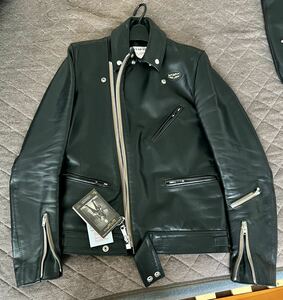 Lewis Leathers (ルイスレザーズ) No.441T CYCLONE TIGHT FIT HORSEHIDE 36 ブラック　中古　送料全国無料！