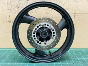 ★V30 売切り! ヤマハ XJR400 4HM 純正 リアホイール 17×4.00 R-72 ローター付 YAMAHA