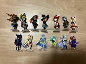 FF3 FF4 トレーディングアーツミニ　ファイナルファンタジー　フィギュア