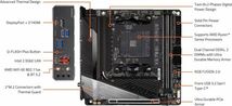 GIGABYTE X570SI AORUS PRO AX AMD X570 チップセット Mini-ITX マザーボード_画像4