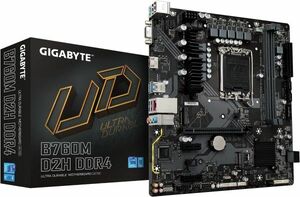 GIGABYTE B760M D2H DDR4 AMD B760 チップセット マイクロATX マザーボード