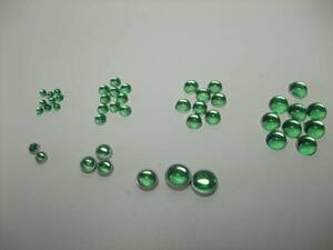  prompt decision postage included #H I z type green 2*3*4*5mm# total 180 piece ma