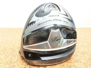 ヘッドのみ♪TSURUYA ツルヤ AXEL ZR アクセル ドライバー 1W 460cc ロフト角 10.5° 重量 193g 中古品♪R0231