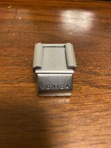 送料230円【未使用品】KONICA コニカ アクセサリーシュー ホットシュー カメラ_画像1