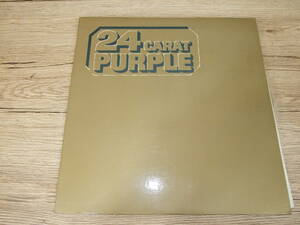 Deep Purple ディープ・パープル / 24 Carat Purple ブラック・ナイト=24カラット　中古品　再生未確認　定形外郵便発送