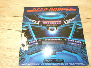 DEEP PURPLE　ディープパープル　When We Rock We Rock & When Roll We Roll　パープル ロール　LPレコード　再生未確認　定形外郵便発送