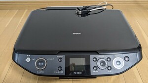 エプソン EPSON　A4対応インクジェット複合プリンタ　　　　マルチフォトカラリオ　PM-A840 Colorio　通電確認済