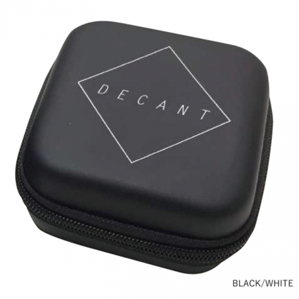 デカント デキャント (DECANT) ダブルワックスケースサーフワックス2個入り/BLACKWHITE amazon 溶けない ベース sticky bumps