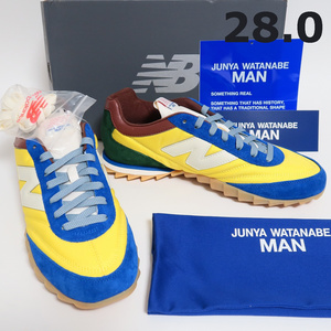 28 新品 ジュンヤワタナベ ニューバランス RC30 イエロー スニーカー Junya watanabe New Balance