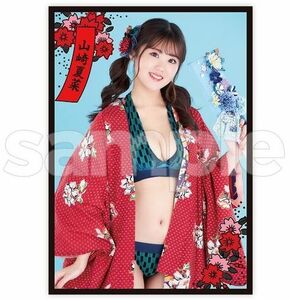 虹のコンキスタドール 山崎夏菜 DMMスクラッチ B賞 B2お風呂ポスター 虹コン