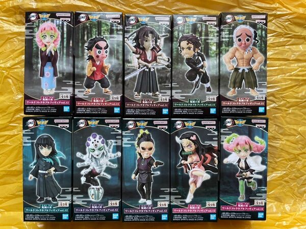 鬼滅の刃 ワールドコレクタブルフィギュアvol.12 vol.11 玉壺 緑壱零式