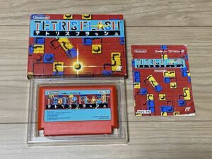  nintendo Famicom soft Tetris flash ( наружная коробка, инструкция по эксплуатации есть )