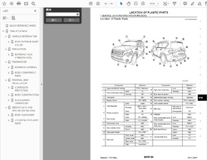 インフィニティ　QX56 QX80 (2010-2015) ワークショップマニュアル＆配線図 整備書