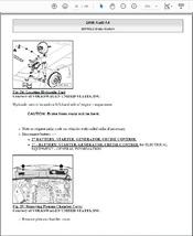 アウディ　A4 S4 B6 B7 （2004-2009）ワークショップマニュアル＆配線図 整備書._画像7