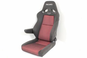 レカロ シート SR-7F GK100 A/R BK/RD アームレスト付き セミバケット カー パーツ RECARO【当店直接引取り可能】 77N29432