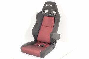 [22年購入] レカロ シート SR-7F GK100 A/R BK/RD ランバーサポート アームレスト付き セミバケ RECARO【当店直接引取り可能】 80N29431