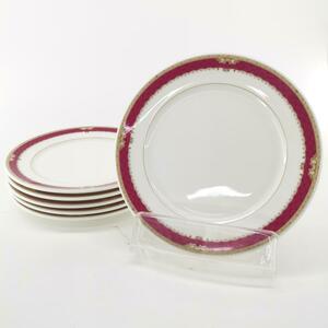 送料無料 未使用保管品 ノリタケ noritake GRANADA グラナダ 中皿6枚セット 洋食器 直径20cm#11649.11650