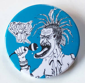 CHAOS UK - Simon 缶バッジ 54mm #UK #punk #80's cult killer punk rock #custom buttons