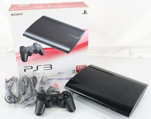 【ト滝】SONY ソニー PlayStation3 プレイステーション3 PS3 本体 250GB CECH-4000B 元箱 アダプター コントローラー DE692DEM65