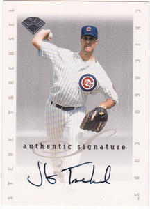 Steve Trachsel 1996 Leaf Signature Extended Autograph