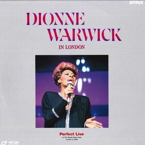 LASERDISC Dionne Warwick Perfect Live At Royal Albert SM0605605 SFINX Japan /00600の画像1